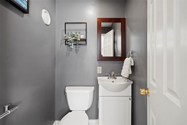 701 Thorn St, Sewickley, PA 15143 - bathroom with toilet and vanity