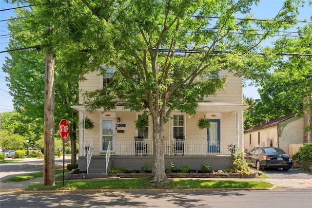 701 Thorn St, Sewickley, PA 15143 - view of front of home with a porch