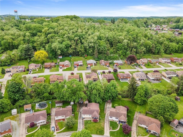 187 Anderson Rd, North Huntingdon, PA 15642 - aerial view of property's location featuring nearby suburban area and a forest