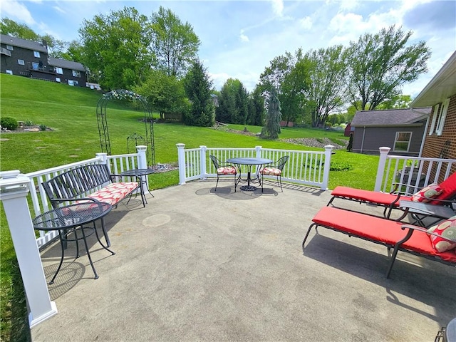 view of patio / terrace