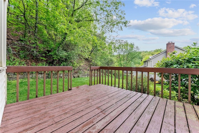 2622 Timberglen Dr, Franklin Park, PA 15090 - wooden deck featuring a yard