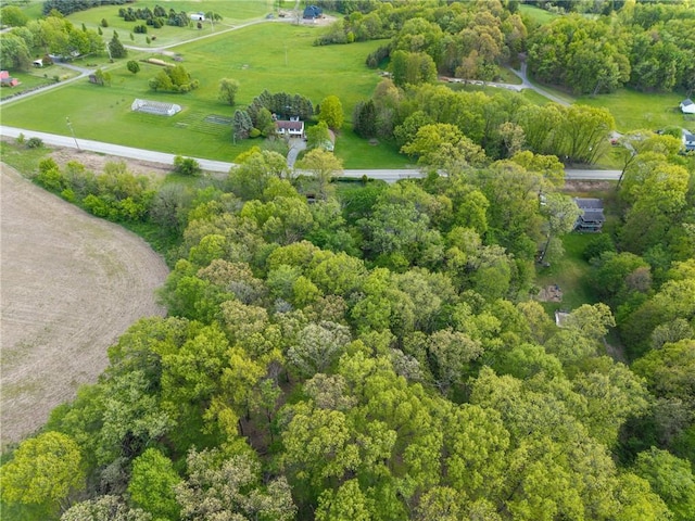 aerial view of property's location featuring rural landscape