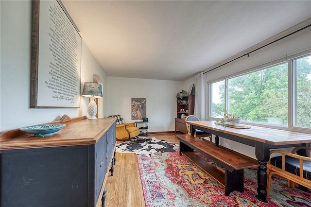 1814 Roosevelt Rd, Ohio Twp, PA 15143 - dining room featuring light wood-type flooring and baseboards
