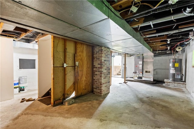 2710 Douglas Run Rd, Elizabeth Twp/Boro, PA 15037 - below grade area with water heater and heating unit