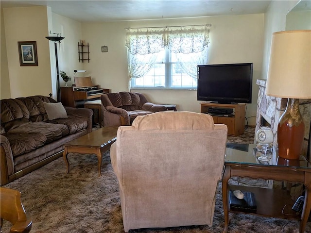 view of living area