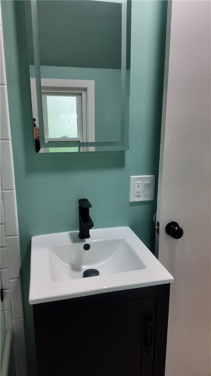 7709 Mark Dr, Penn Hills, PA 15147 - bathroom featuring vanity
