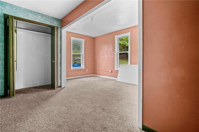 1035 Rte 130, City Of Greensburg, PA 15601 - unfurnished bedroom featuring carpet flooring, baseboards, and a closet