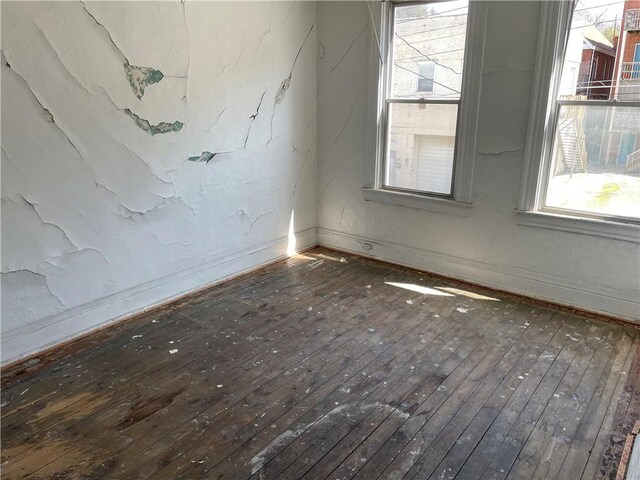 473 New 8th Ave, West Homestead, PA 15120 - unfurnished room with hardwood / wood-style floors and baseboards
