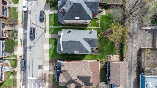 aerial view of property's location