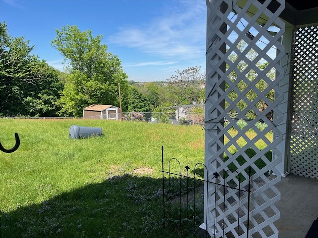 233 Clairmont Ave, West View, PA 15229 - view of yard with a storage unit and an outdoor structure