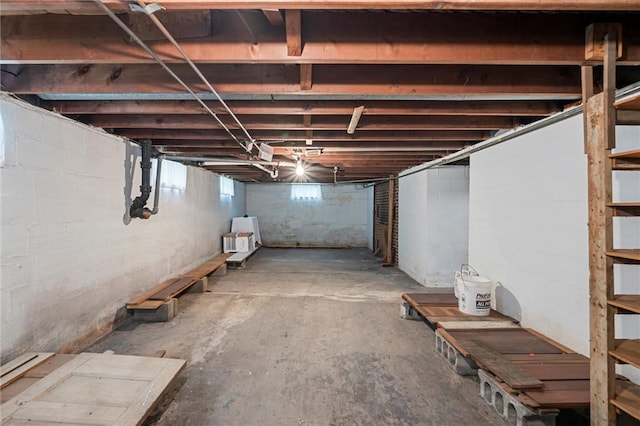3601 Sharon Rd, West Middlesex Boro, PA 16159 - view of unfinished basement
