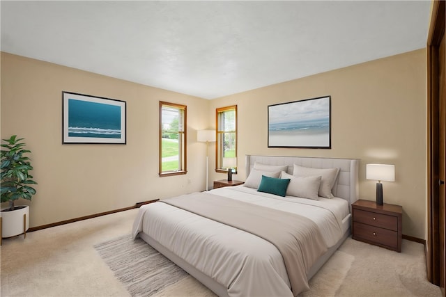 114 Moore Dr, Peters Twp, PA 15317 - bedroom with light carpet and baseboards