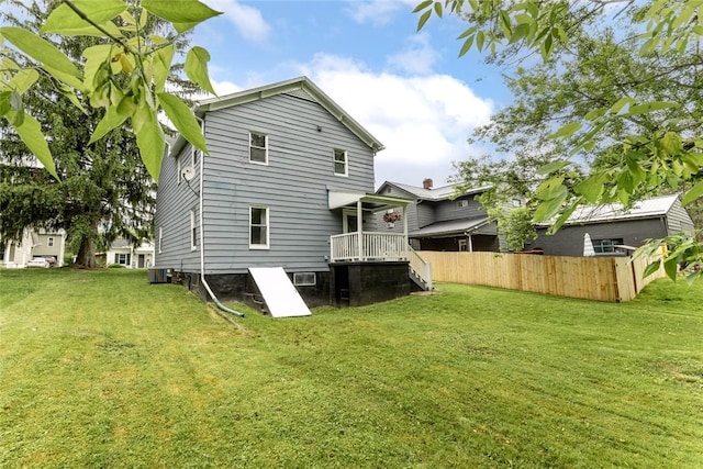 234 E Neshannock Ave, New Wilmington Boro, PA 16142 - rear view of house featuring cooling unit