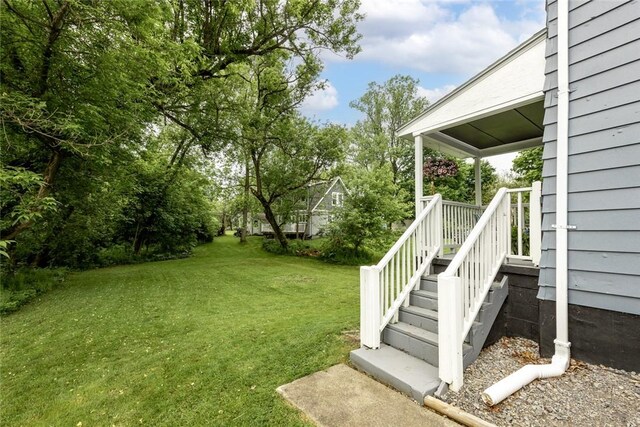 234 E Neshannock Ave, New Wilmington Boro, PA 16142 - view of grassy yard