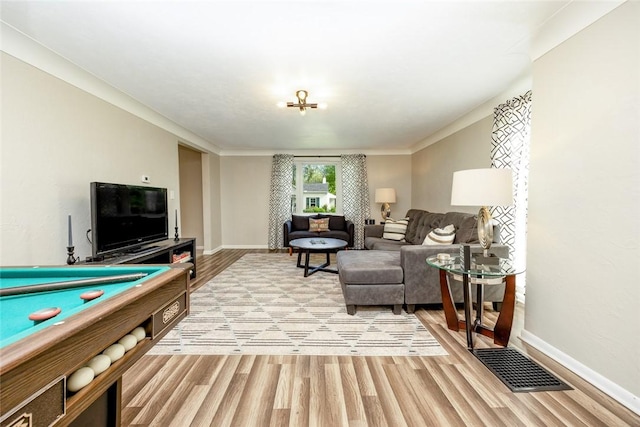 234 E Neshannock Ave, New Wilmington Boro, PA 16142 - living room with light wood-style floors and baseboards