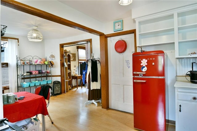 375 Main St, Volant Boro, PA 16156 - dining space featuring light wood-type flooring