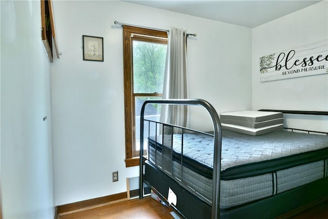 375 Main St, Volant Boro, PA 16156 - bedroom with wood finished floors and baseboards