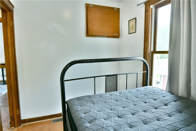 375 Main St, Volant Boro, PA 16156 - bedroom featuring wood finished floors and baseboards