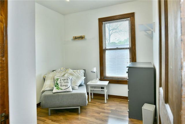 375 Main St, Volant Boro, PA 16156 - sitting room with plenty of natural light, wood finished floors, and baseboards
