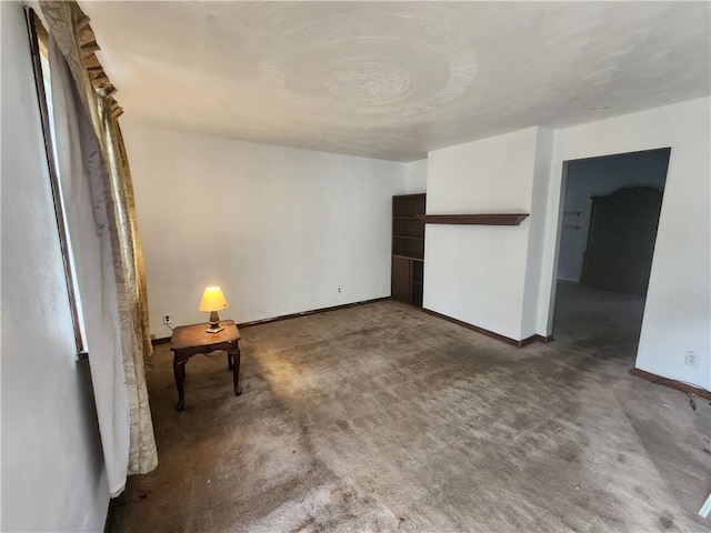 421 32nd St, Mckeesport, PA 15132 - carpeted empty room featuring baseboards