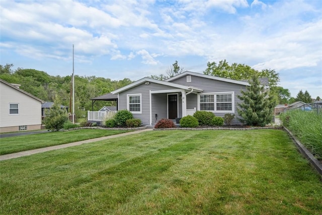 13 Chestnut St, South Fayette, PA 15082 - view of front of house featuring a front yard
