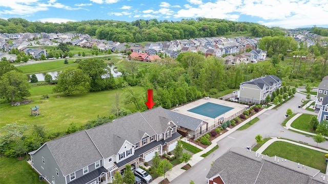 3033 Mahican Cir, Marshall, PA 16046 - aerial view of residential area with a nearby body of water