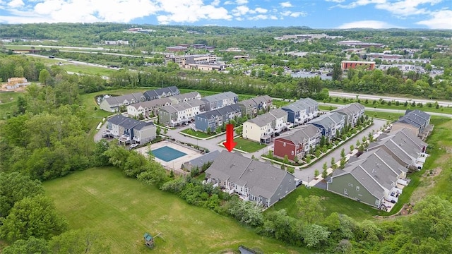 3033 Mahican Cir, Marshall, PA 16046 - bird's eye view of a tree filled landscape