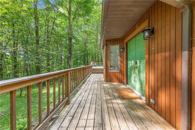 147 Crimson Oak Rd, Jefferson Twp Som, PA 15501 - view of wooden terrace