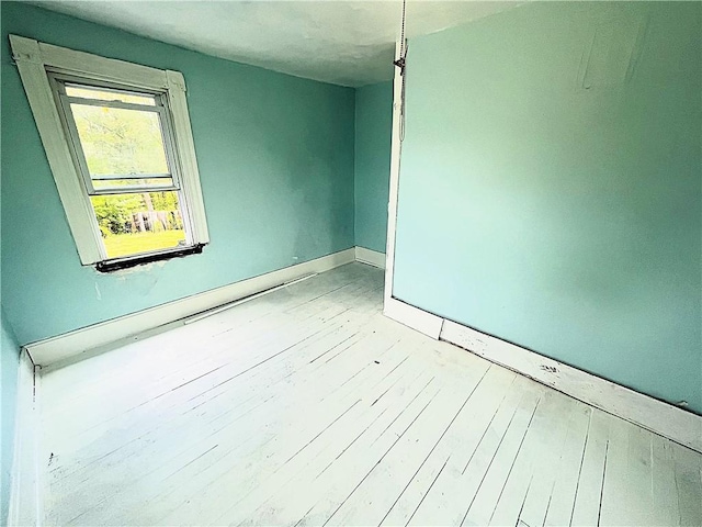 128 Cessna Hill Rd, Jenner Twp, PA 15531 - spare room featuring light wood-style flooring and baseboards