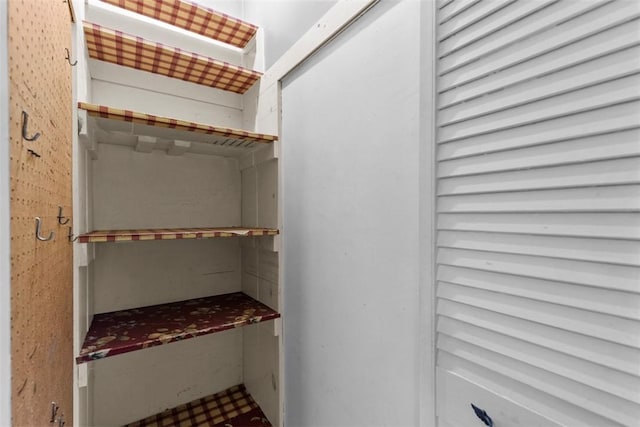 view of storage
