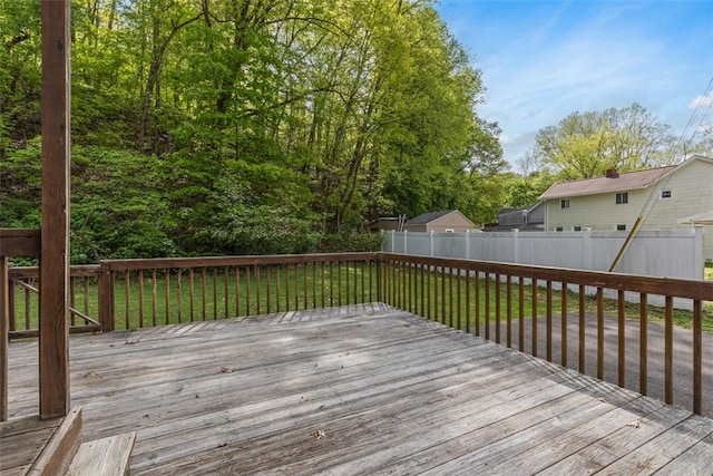 view of deck