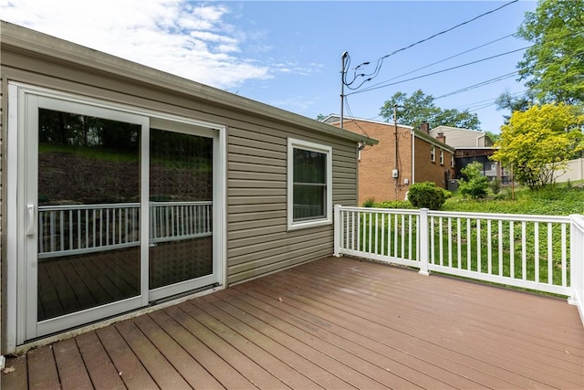 view of deck