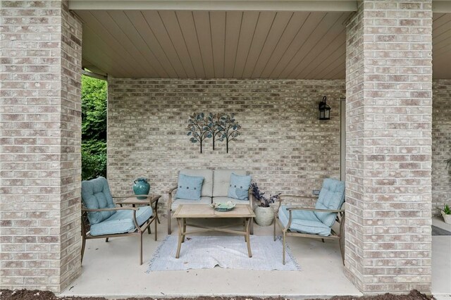 1231 Nicklaus Way W, Deer, PA 15044 - view of patio / terrace featuring outdoor lounge area