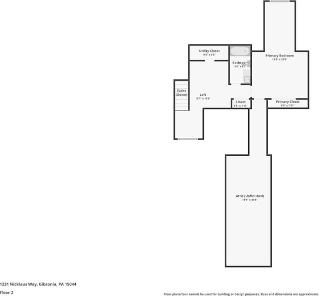 1231 Nicklaus Way W, Deer, PA 15044 - property floor plan