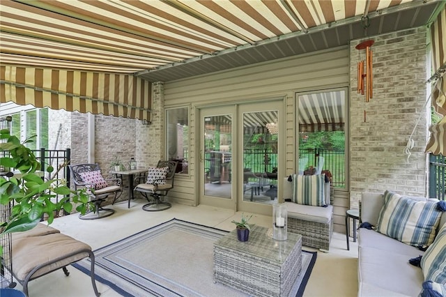 1231 Nicklaus Way W, Deer, PA 15044 - view of patio / terrace featuring outdoor lounge area