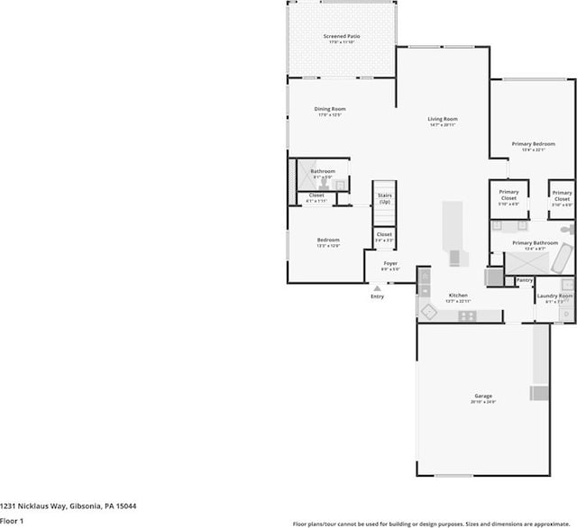 1231 Nicklaus Way W, Deer, PA 15044 - property floor plan