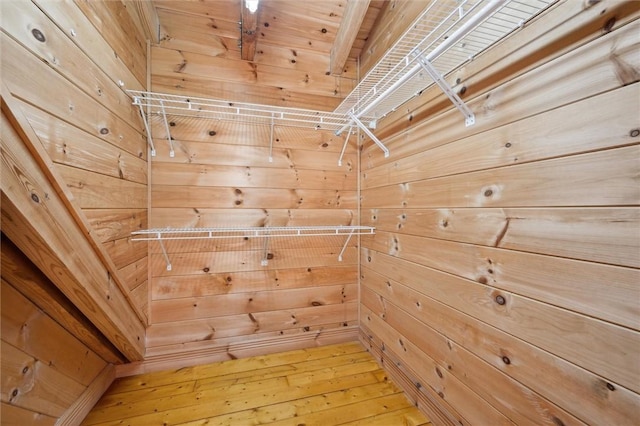 365 Hemlock Bnd, Emlenton, PA 16373 - walk in closet featuring light wood finished floors