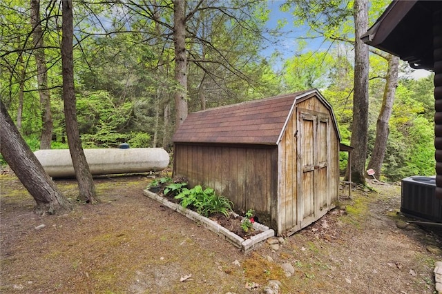 365 Hemlock Bnd, Emlenton, PA 16373 - view of shed with central AC