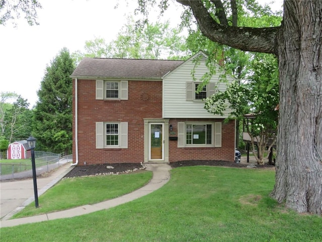 5270 Orchard Hill Dr, Whitehall, PA 15236 - view of front of home featuring brick siding