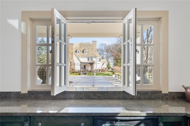265 Scaife Rd, Sewickley Heights, PA 15143 - kitchen view of stone countertops and dishwasher