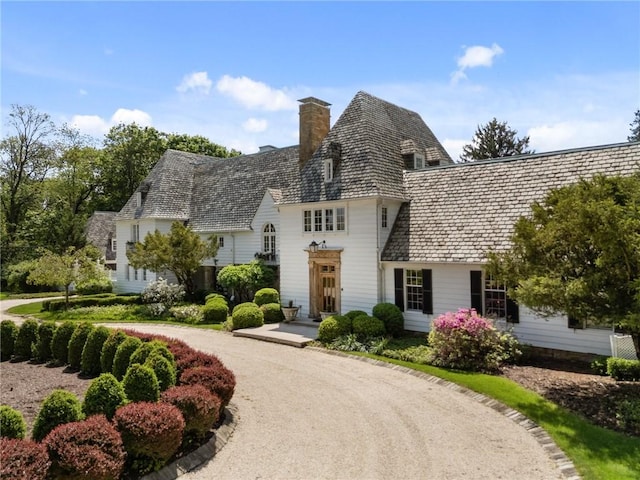 265 Scaife Rd, Sewickley Heights, PA 15143 - tudor house with a chimney and a high end roof