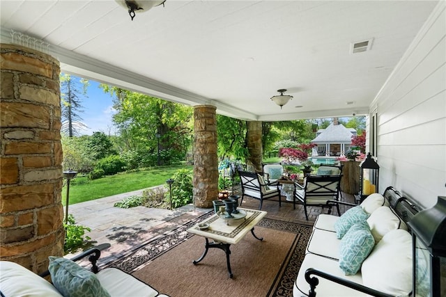 265 Scaife Rd, Sewickley Heights, PA 15143 - view of patio / terrace featuring outdoor lounge area