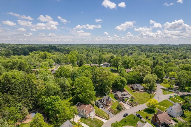 3334 Comanche Rd, Upper St Clair, PA 15241 - bird's eye view of a forest