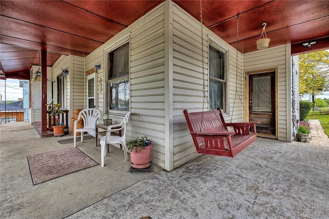 257 Lavansville Rd, Somerset Twp, PA 15501 - view of covered porch