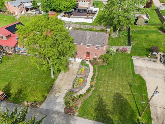 3 Patricia St, Fallowfield, PA 15022 - aerial view of residential area
