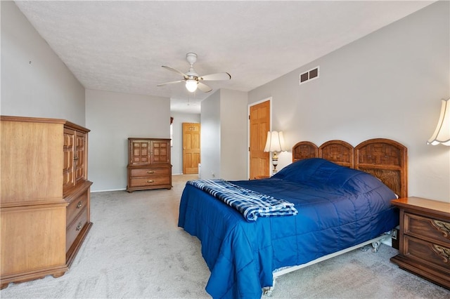 3 Patricia St, Fallowfield, PA 15022 - bedroom with light carpet, ceiling fan, and baseboards