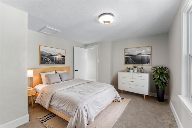 5056 Don St, Finleyville, PA 15332 - bedroom with attic access, baseboards, and light carpet