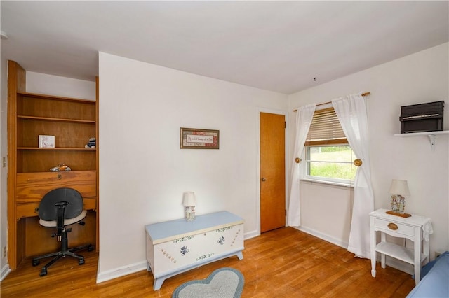 132 W Main St, Greenville Boro Mer, PA 16125 - office area featuring wood finished floors and baseboards