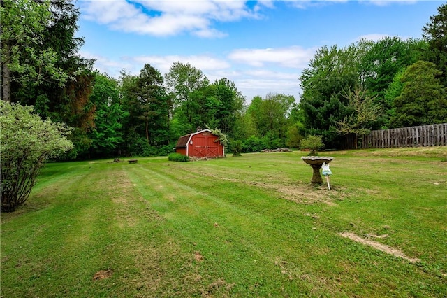 132 W Main St, Greenville Boro Mer, PA 16125 - view of yard with a barn and an outbuilding
