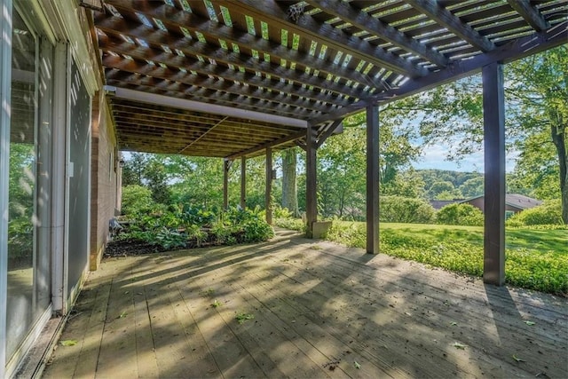 2652 Thorntree Dr, Upper St Clair, PA 15241 - wooden deck with a pergola